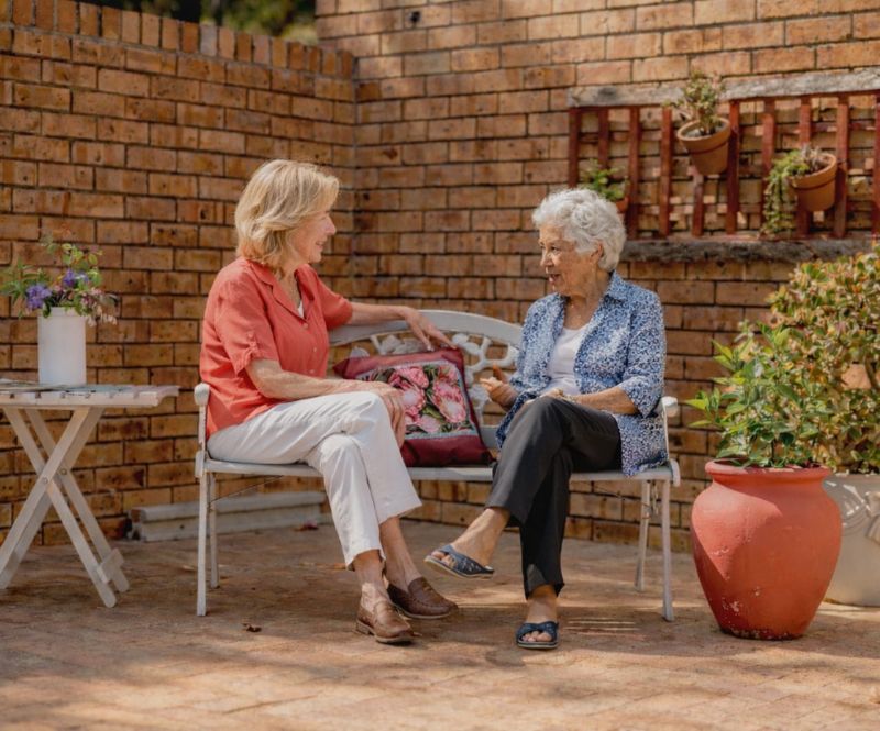 Independent living cottage at the Helen Keller Society